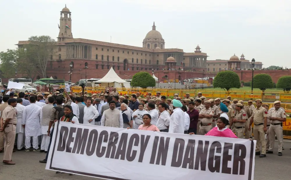 The Democracy in Danger in Indian Politics